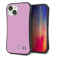iPhone 15 スマホケース 「SEA Grip」 グリップケース Sライン 【KM901 パステルカラー(パステルラベンダー)】 UV印刷