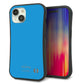 iPhone 15 スマホケース 「SEA Grip」 グリップケース Sライン 【KM908 ポップカラー(スカイブルー)】 UV印刷
