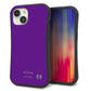 iPhone 15 スマホケース 「SEA Grip」 グリップケース Sライン 【KM909 ポップカラー(パープル)】 UV印刷