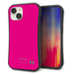 iPhone 15 スマホケース 「SEA Grip」 グリップケース Sライン 【KM910 ポップカラー(ピンク)】 UV印刷