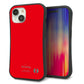 iPhone 15 スマホケース 「SEA Grip」 グリップケース Sライン 【KM915 ポップカラー(レッド)】 UV印刷