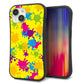 iPhone 15 スマホケース 「SEA Grip」 グリップケース Sライン 【MA879 ペイントイエロー】 UV印刷