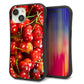 iPhone 15 スマホケース 「SEA Grip」 グリップケース Sライン 【MA883 チェリー】 UV印刷
