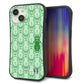 iPhone 15 スマホケース 「SEA Grip」 グリップケース Sライン 【MA916 パターン ドッグ】 UV印刷