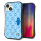 iPhone 15 スマホケース 「SEA Grip」 グリップケース Sライン 【MA917 パターン ペンギン】 UV印刷