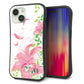 iPhone 15 スマホケース 「SEA Grip」 グリップケース Sライン 【SC849 ユリ（ピンク）】 UV印刷