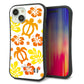 iPhone 15 スマホケース 「SEA Grip」 グリップケース Sライン 【SC877 ハワイアンアロハホヌ（イエロー）】 UV印刷