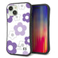 iPhone 15 スマホケース 「SEA Grip」 グリップケース Sライン 【SC925 デイジー パープル】 UV印刷