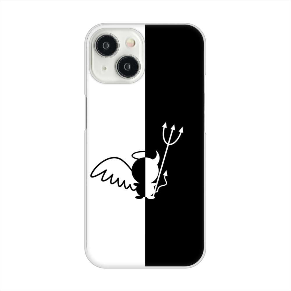 iPhone 15 027 ハーフデビット ハードケース 背面印刷