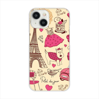 iPhone 15 LOVE フランス ハードケース 背面印刷