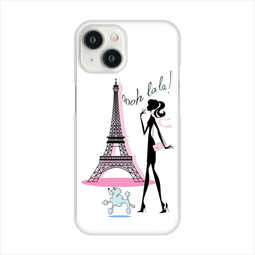 iPhone 15 LOVE フランス ハードケース 背面印刷