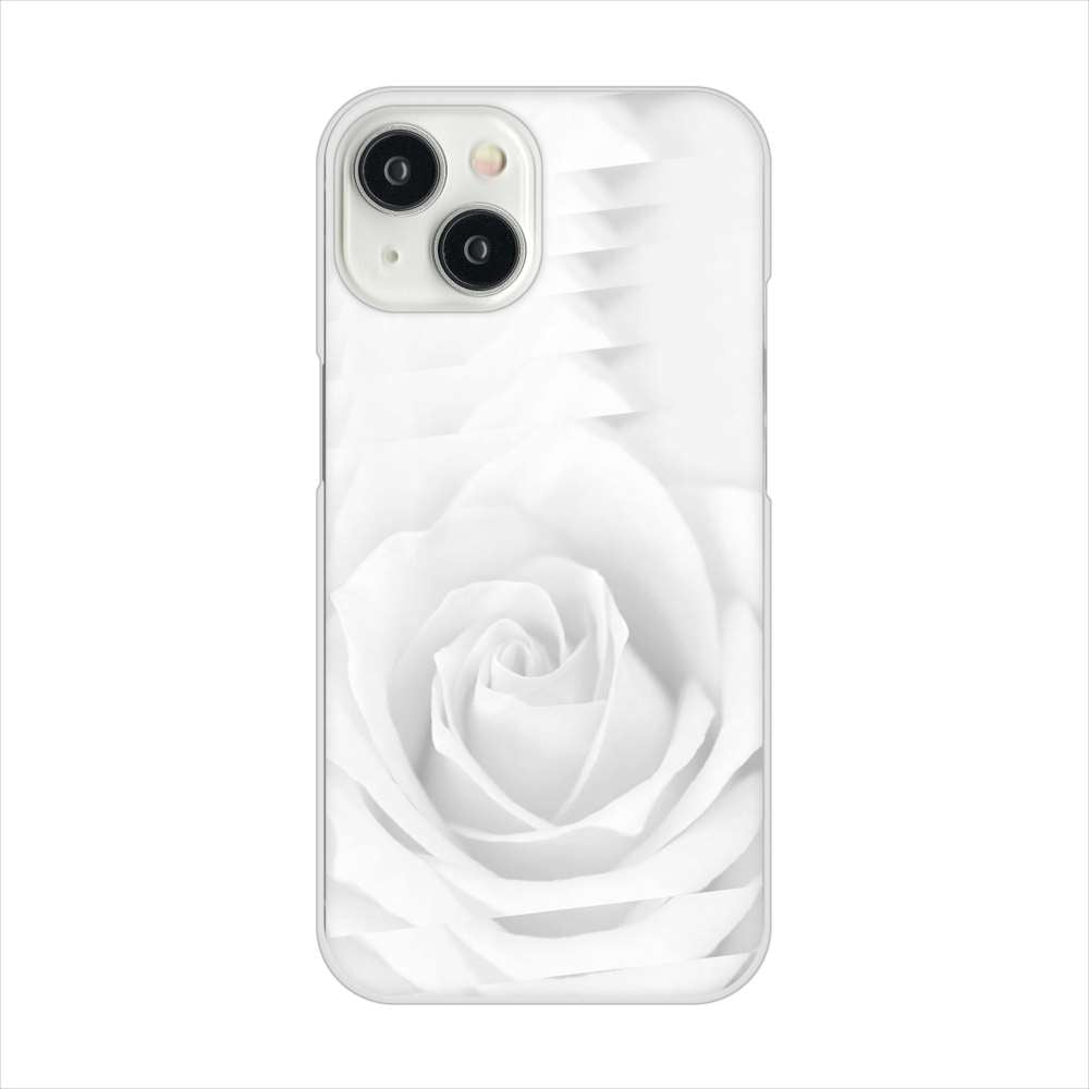 iPhone 15 バラ ハードケース 背面印刷