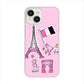 iPhone 15 LOVE フランス ハードケース 背面印刷