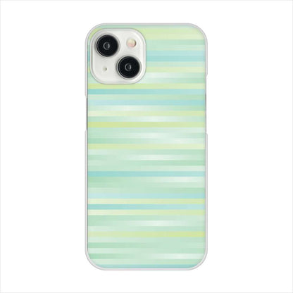 iPhone 15 グラデーションボーダー ハードケース 背面印刷