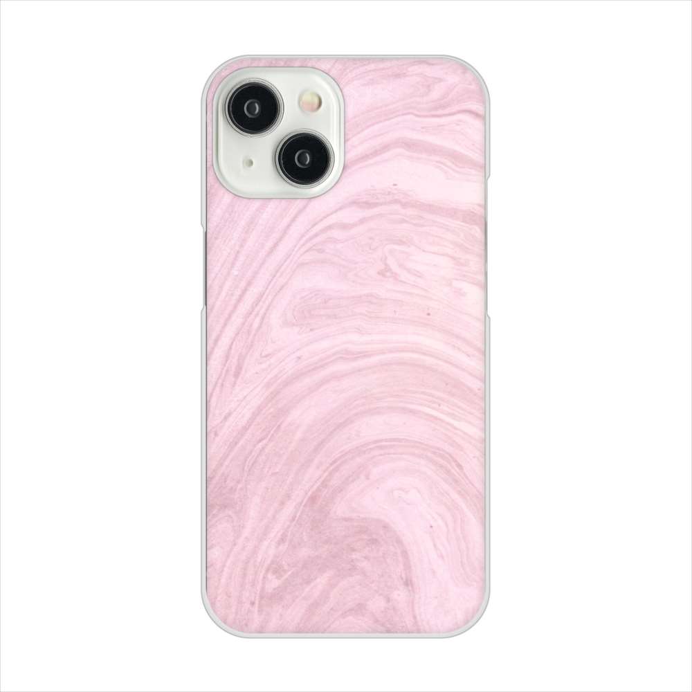 iPhone 15 大理石BK ハードケース 背面印刷