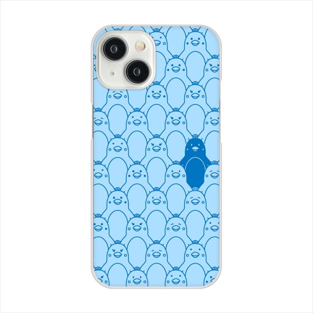 iPhone 15 パターンアニマル ハードケース 背面印刷