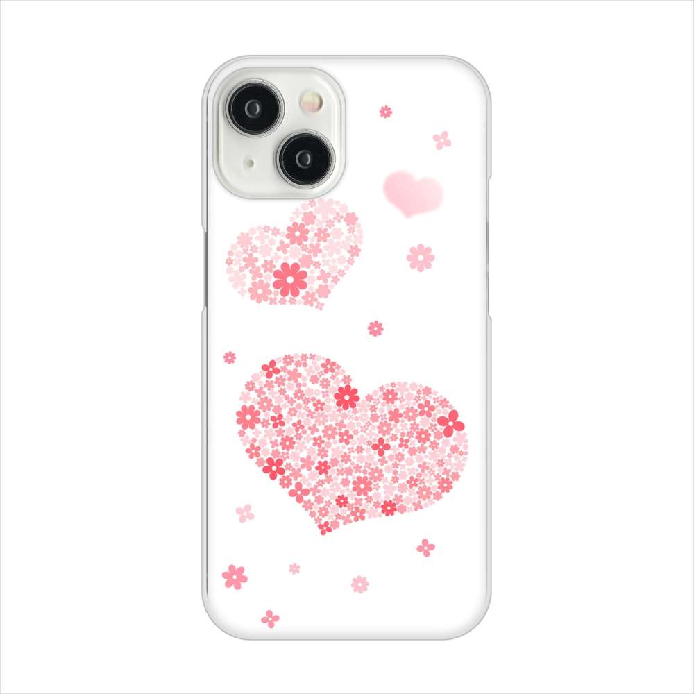 iPhone 15 ビッグハート ハードケース 背面印刷