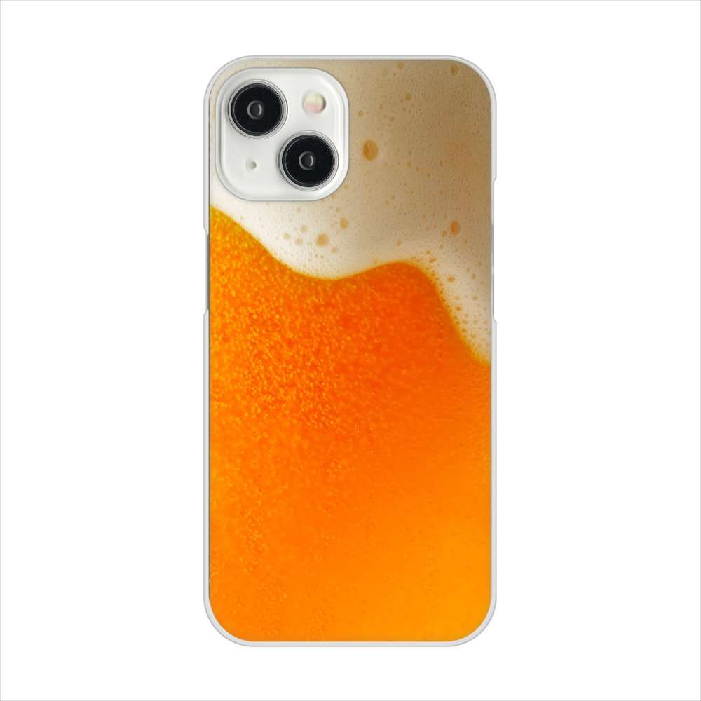 iPhone 15 生ビール ハードケース 背面印刷