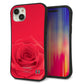 iPhone 15 Plus スマホケース 「SEA Grip」 グリップケース Sライン 【395 赤いバラ】 UV印刷