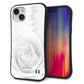 iPhone 15 Plus スマホケース 「SEA Grip」 グリップケース Sライン 【402 ホワイトＲｏｓｅ】 UV印刷