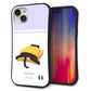iPhone 15 Plus スマホケース 「SEA Grip」 グリップケース Sライン 【KM962 チーズ】 UV印刷