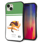 iPhone 15 Plus スマホケース 「SEA Grip」 グリップケース Sライン 【KM963 あずき】 UV印刷