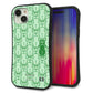 iPhone 15 Plus スマホケース 「SEA Grip」 グリップケース Sライン 【MA916 パターン ドッグ】 UV印刷