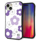 iPhone 15 Plus スマホケース 「SEA Grip」 グリップケース Sライン 【SC925 デイジー パープル】 UV印刷