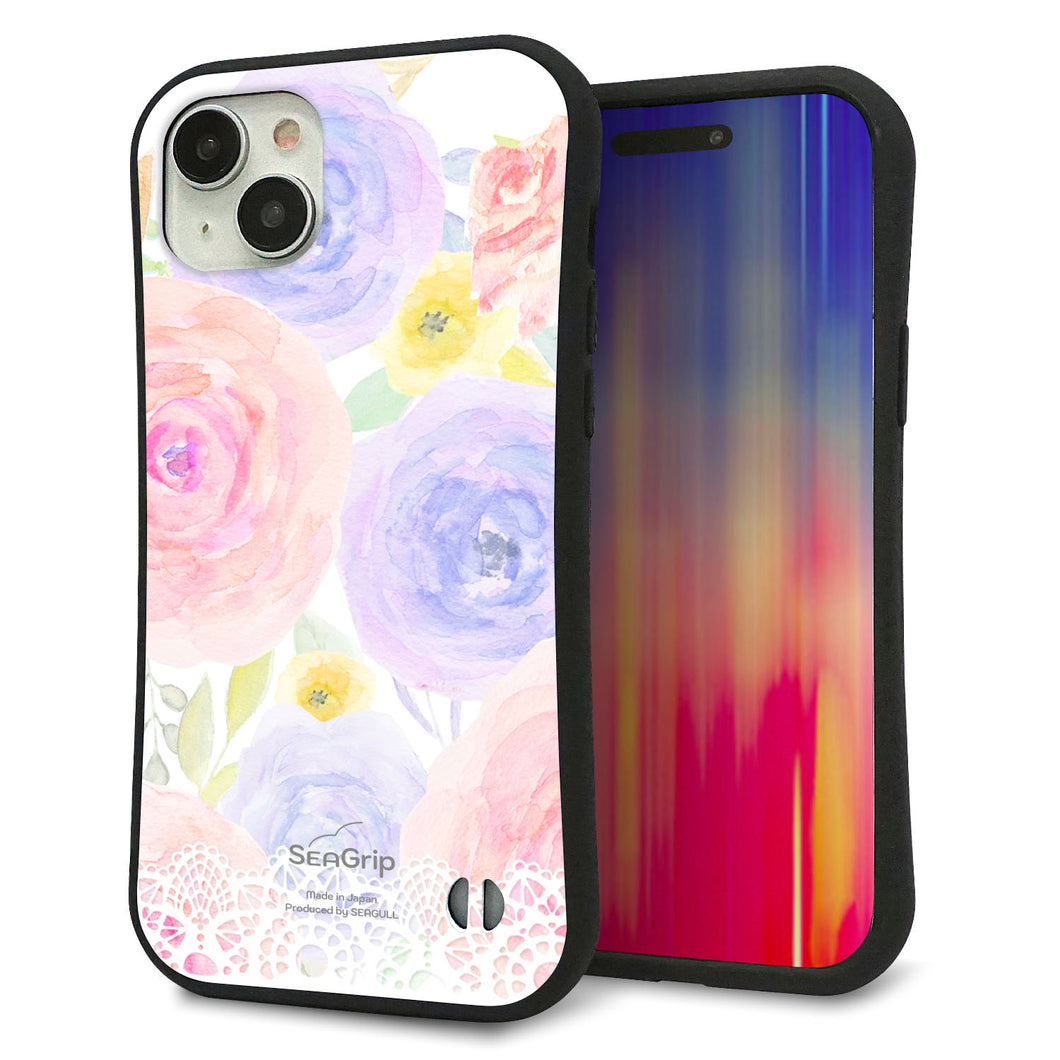 iPhone 15 Plus スマホケース 「SEA Grip」 グリップケース Sライン 【SC947 ドゥ・パフューム５】 UV印刷