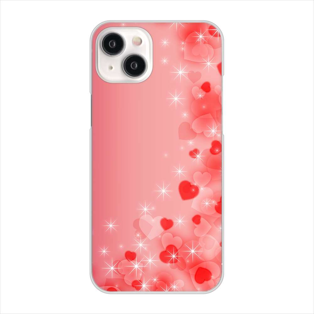 iPhone 15 Plus 003 ハート色の夢 ハードケース 背面印刷