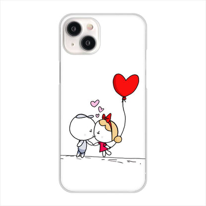 iPhone 15 Plus カップル ハードケース 背面印刷