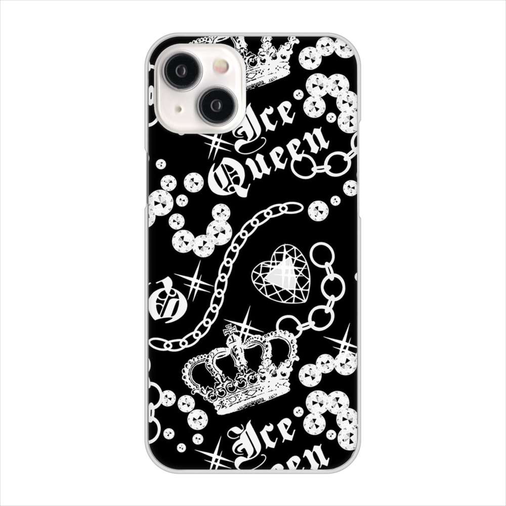 iPhone 15 Plus 187 ゴージャス クラウン ハードケース 背面印刷