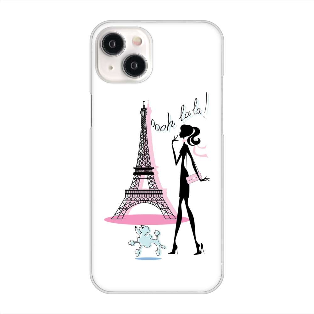 iPhone 15 Plus LOVE フランス ハードケース 背面印刷