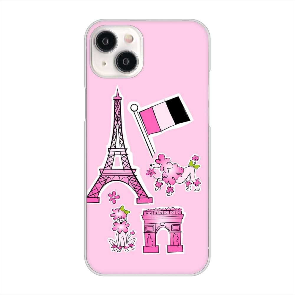 iPhone 15 Plus LOVE フランス ハードケース 背面印刷