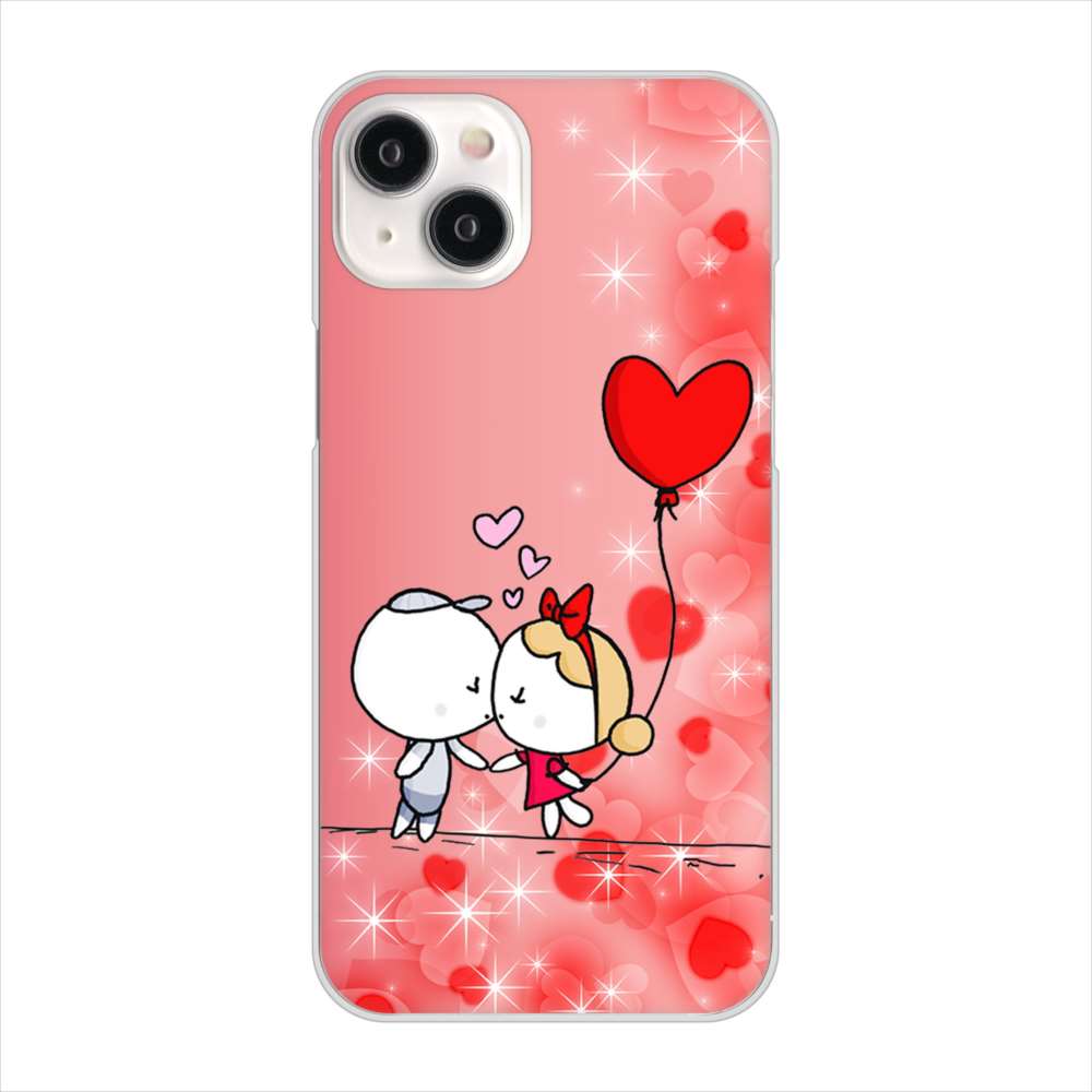 iPhone 15 Plus カップル ハードケース 背面印刷