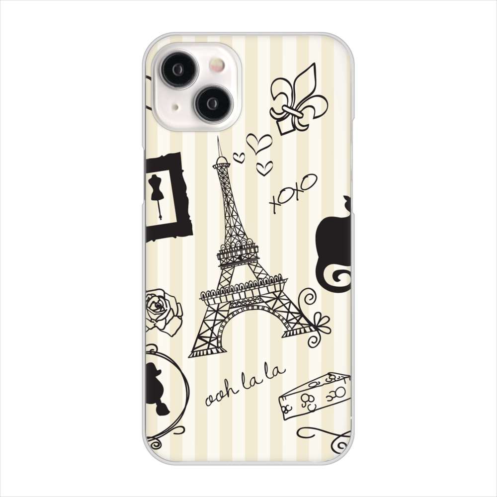 iPhone 15 Plus LOVE フランス ハードケース 背面印刷