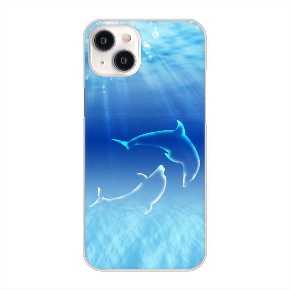 iPhone 15 Plus 海の守り神 ハードケース 背面印刷
