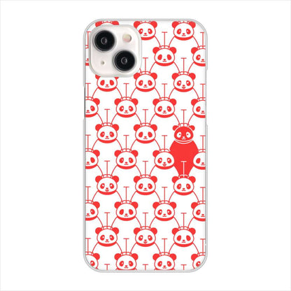 iPhone 15 Plus パターンアニマル ハードケース 背面印刷