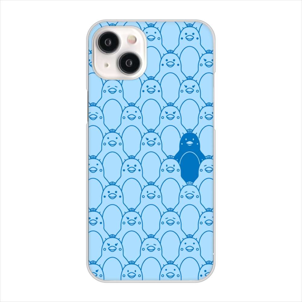 iPhone 15 Plus パターンアニマル ハードケース 背面印刷