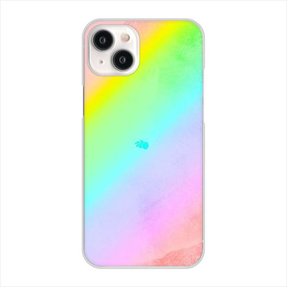 iPhone 15 Plus パステルアート ハードケース 背面印刷
