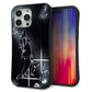 iPhone 15 Pro Max スマホケース 「SEA Grip」 グリップケース Sライン 【158 ブラックドルフィン】 UV印刷