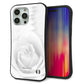 iPhone 15 Pro Max スマホケース 「SEA Grip」 グリップケース Sライン 【402 ホワイトＲｏｓｅ】 UV印刷