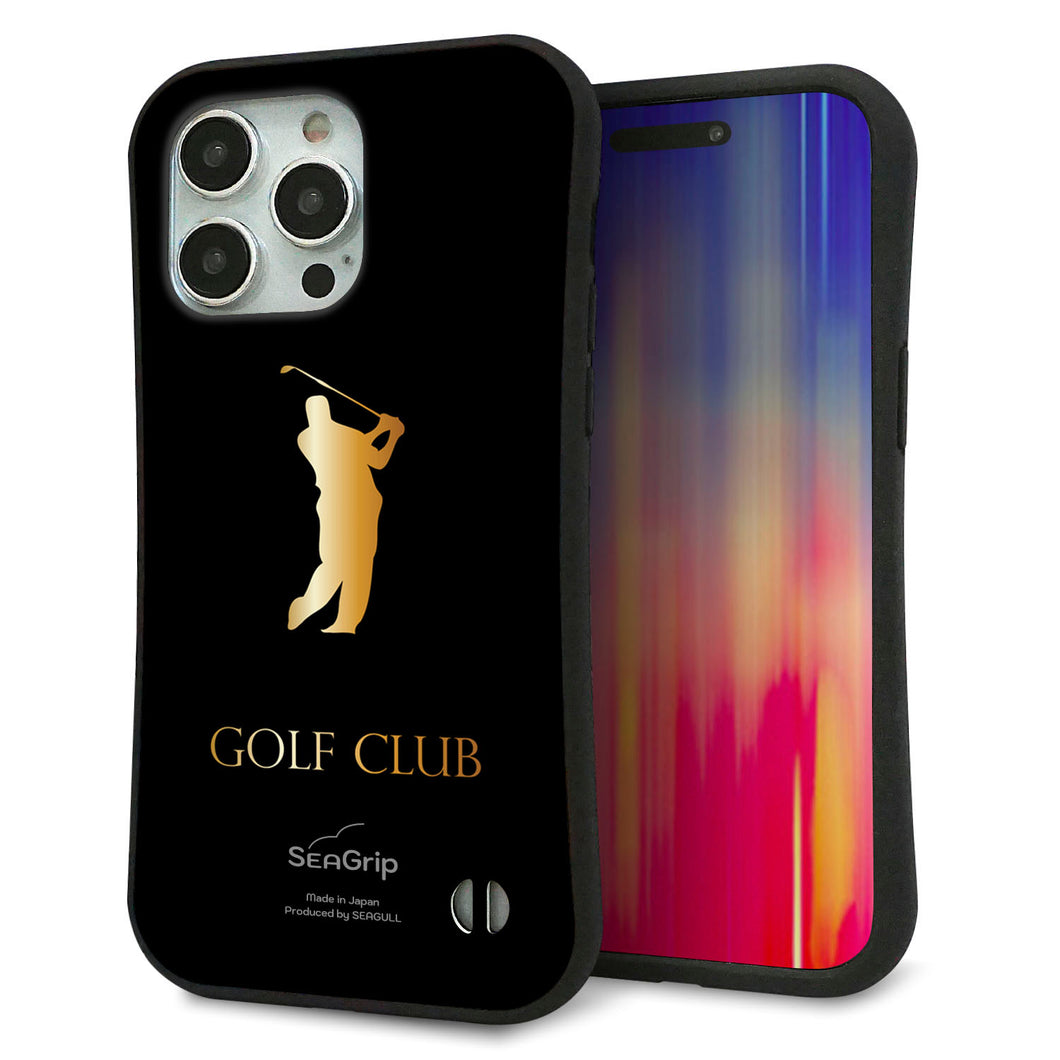 iPhone 15 Pro Max スマホケース 「SEA Grip」 グリップケース Sライン 【610 GOLFCLUB】 UV印刷