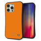 iPhone 15 Pro Max スマホケース 「SEA Grip」 グリップケース Sライン 【KM906 ポップカラー(オレンジ)】 UV印刷