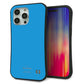 iPhone 15 Pro Max スマホケース 「SEA Grip」 グリップケース Sライン 【KM908 ポップカラー(スカイブルー)】 UV印刷