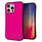 iPhone 15 Pro Max スマホケース 「SEA Grip」 グリップケース Sライン 【KM910 ポップカラー(ピンク)】 UV印刷
