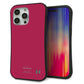 iPhone 15 Pro Max スマホケース 「SEA Grip」 グリップケース Sライン 【KM921 レトロカラー(ダークピンク)】 UV印刷