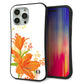 iPhone 15 Pro Max スマホケース 「SEA Grip」 グリップケース Sライン 【SC848 ユリ（オレンジ）】 UV印刷
