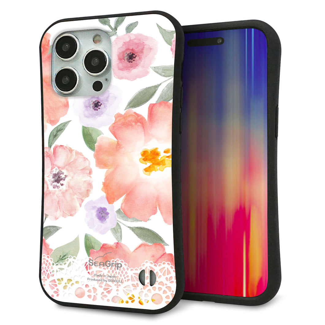 iPhone 15 Pro Max スマホケース 「SEA Grip」 グリップケース Sライン 【SC944 ドゥ・パフューム２】 UV印刷