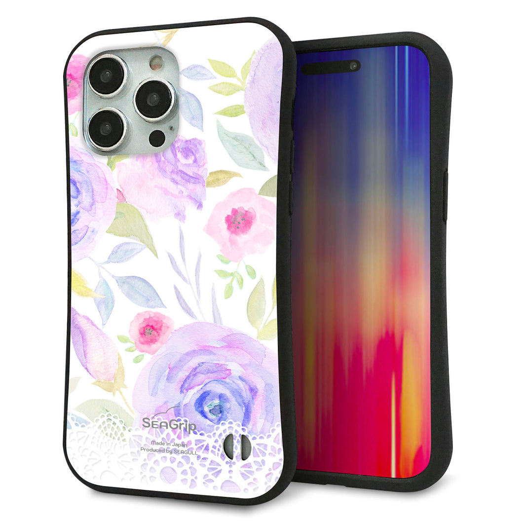 iPhone 15 Pro Max スマホケース 「SEA Grip」 グリップケース Sライン 【SC946 ドゥ・パフューム４】 UV印刷
